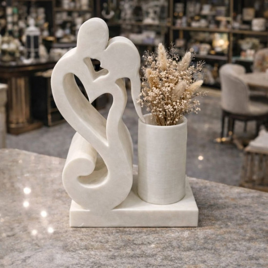 Öpüşen Sevgili Vazo Silikon Kalıp KS3498