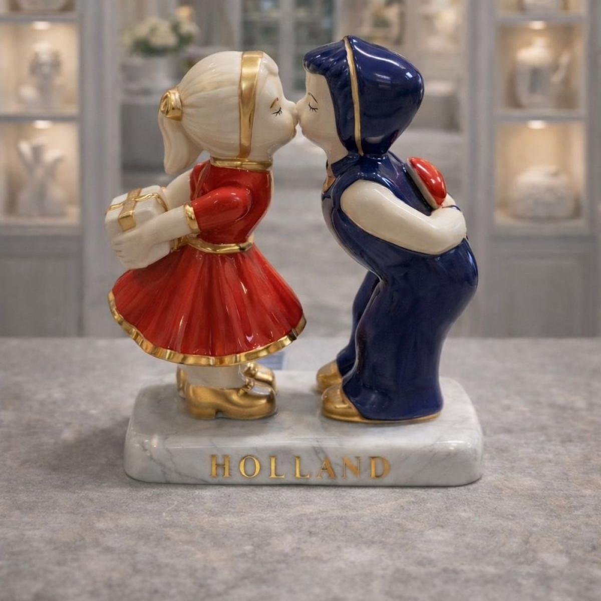 Öpüşen Sevgililer Holland Silikon Kalıp KS3538