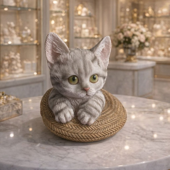 Şapkadaki Kedi Silikon Kalıp KS3576