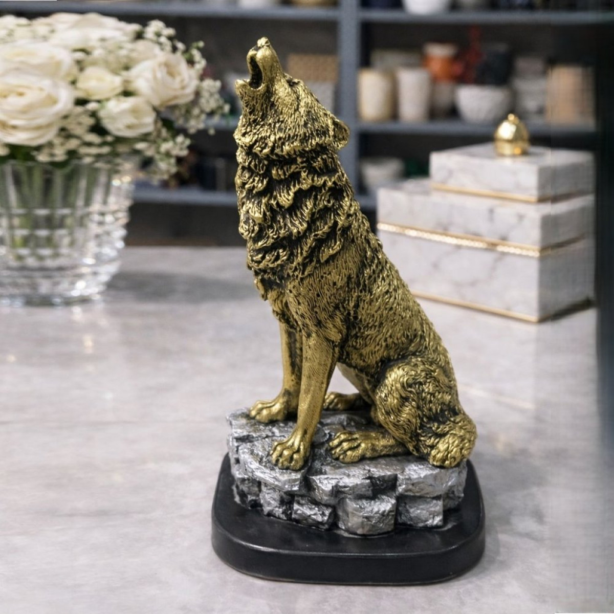 Uluyan Kurt Silikon Kalıp KS3516 Uluyan Kurt Silikon Kalıp KS3516