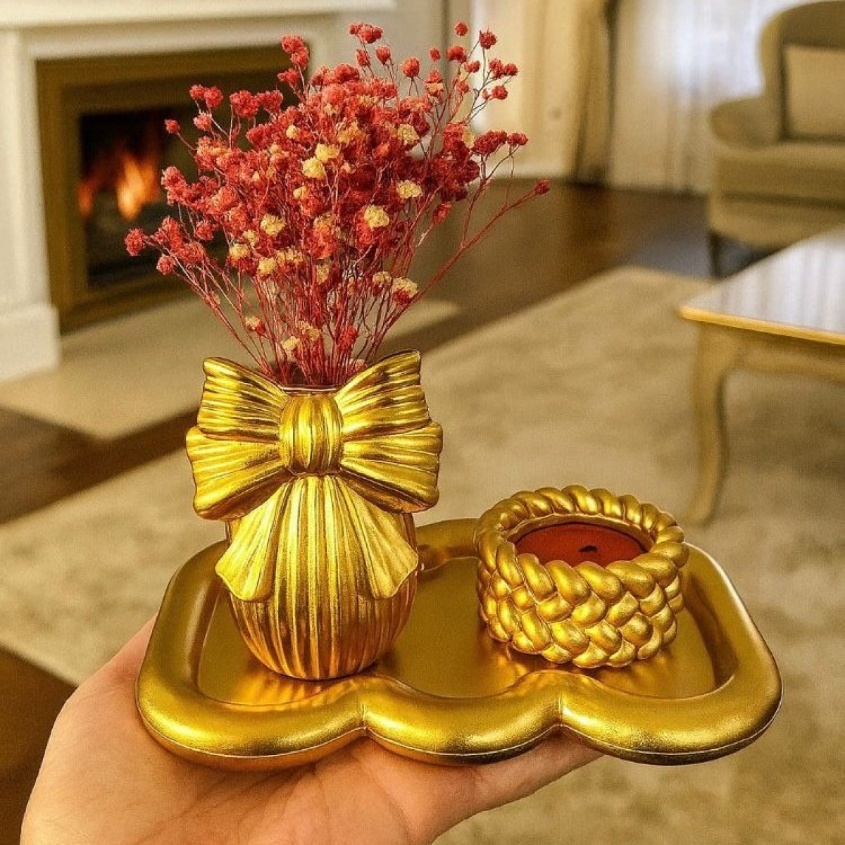 Vazo Mumluk Takım Silikon Kalıp KS3373 Vazo Mumluk Takım Silikon Kalıp KS3373