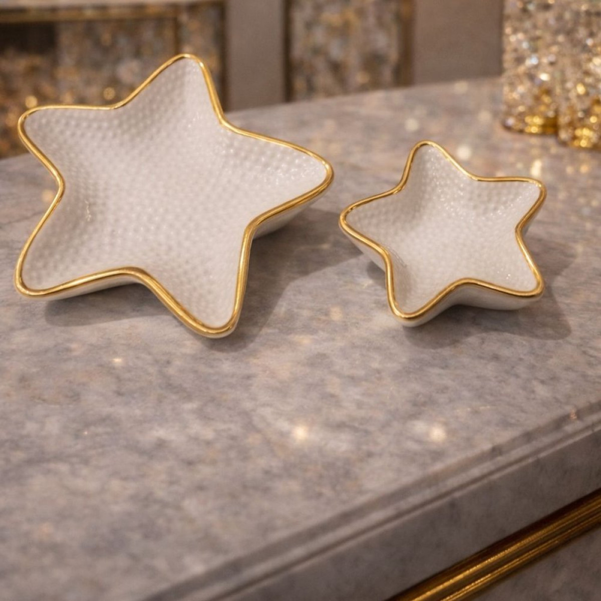 Yıldız Çerezlik Tabak 2Li Takım Silikon Kalıp KS3568 Yıldız Çerezlik Tabak 2Li Takım Silikon Kalıp KS3568