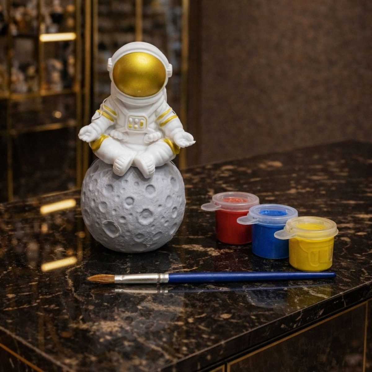 Yoga Yapan Astronot Silikon Kalıp KS3552 Yoga Yapan Astronot Silikon Kalıp KS3552