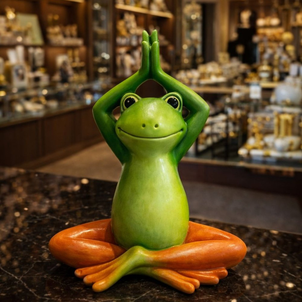 Yoga Yapan Kurbağa Silikon Kalıp KS3459 Yoga Yapan Kurbağa Silikon Kalıp KS3459