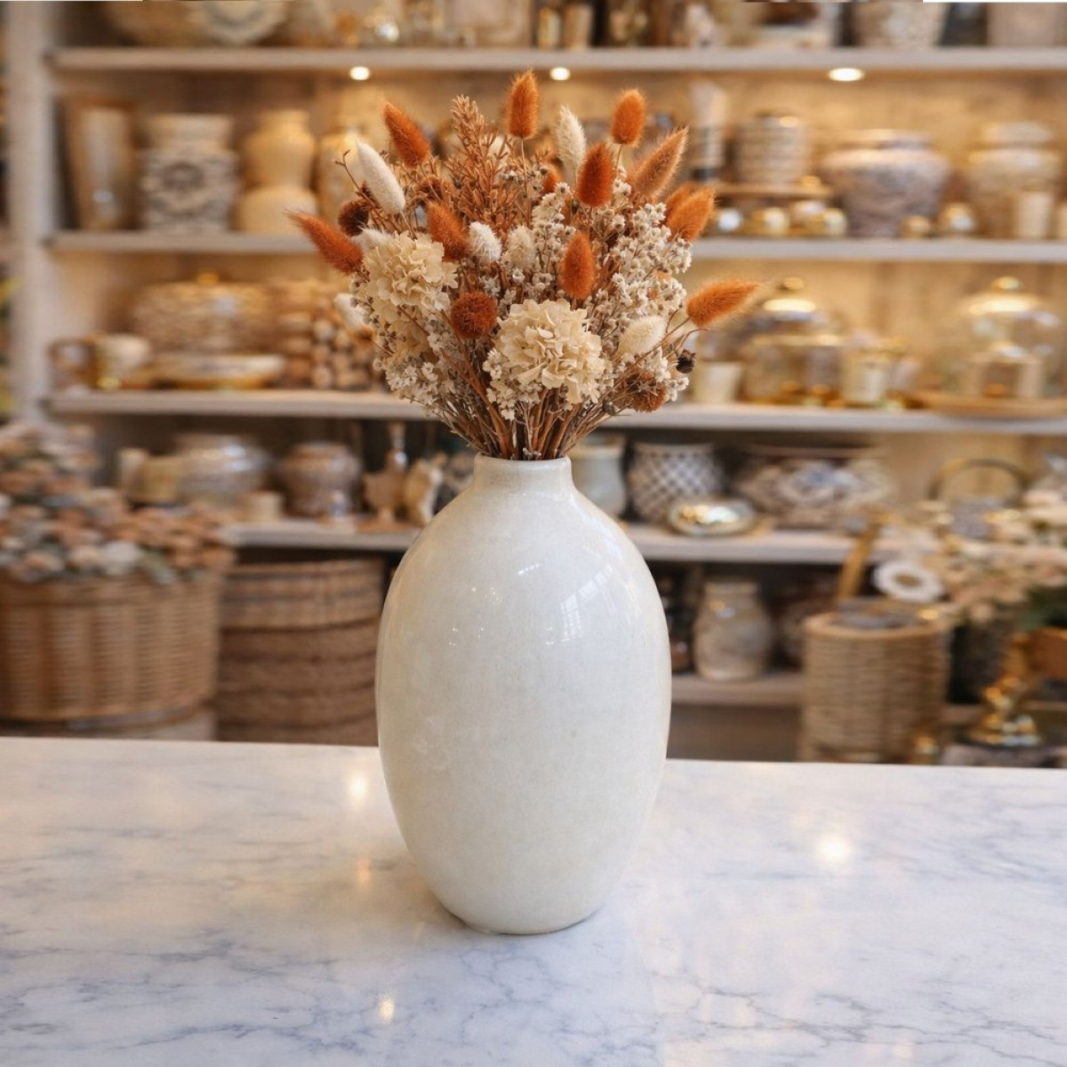 Yumurta Pampas Vazo Silikon Kalıp KS3600 Yumurta Pampas Vazo Silikon Kalıp KS3600