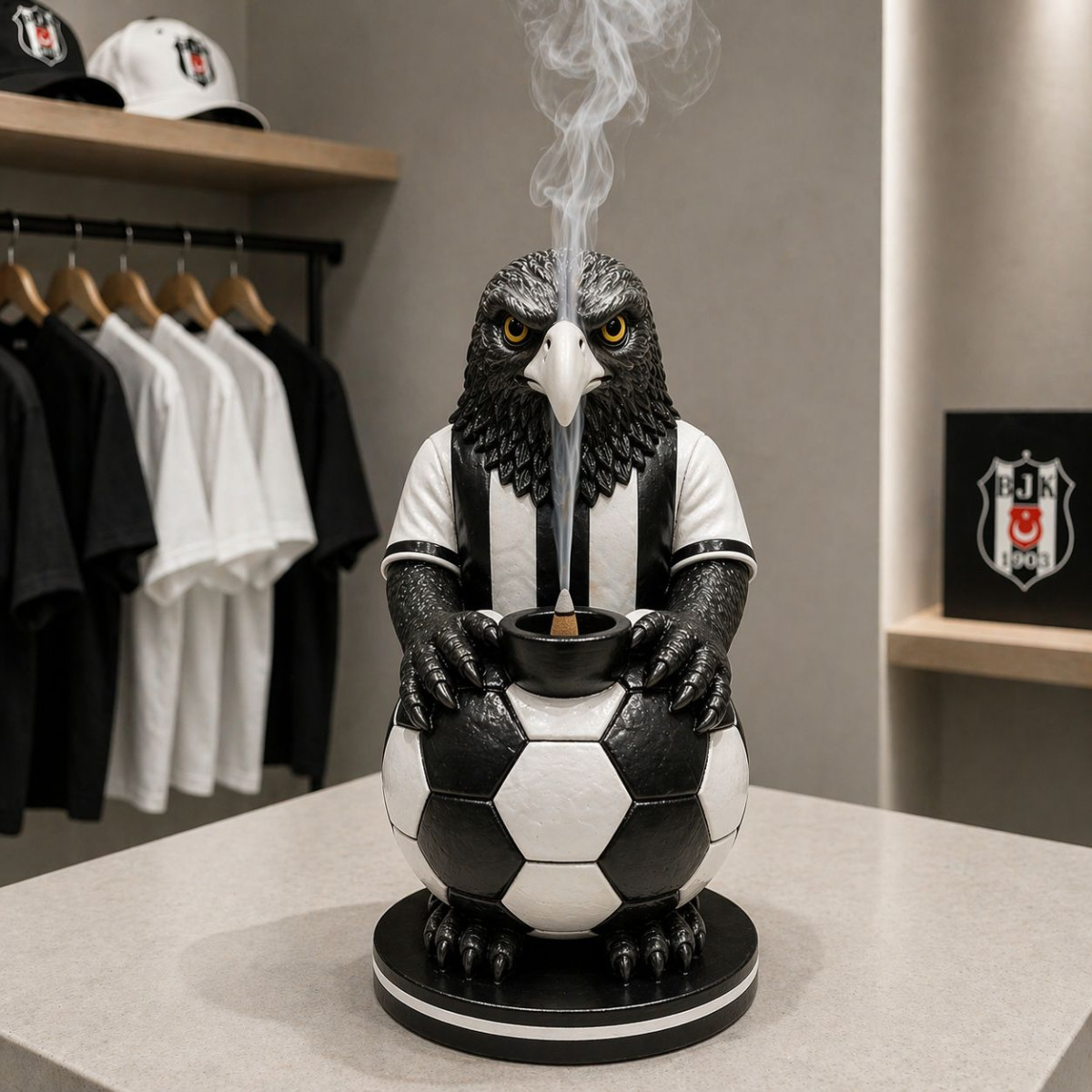 Beşiktaş Tütsü Taraftar Silikon Kalıbı 10x11