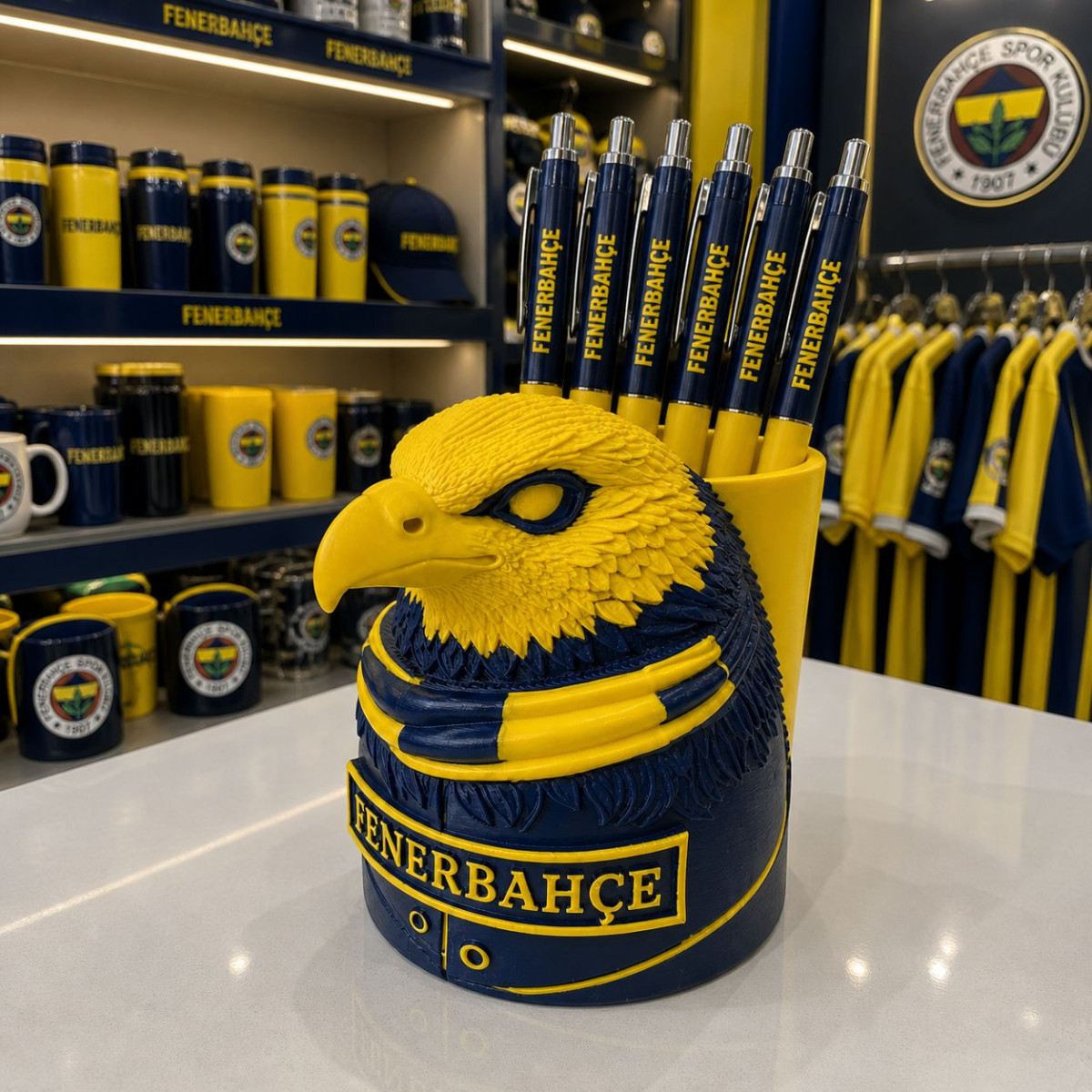 Fenerbahçe Kalemlik Taraftar Silikon Kalıbı 10x12 Fenerbahçe Kalemlik Taraftar Silikon Kalıbı 10x12