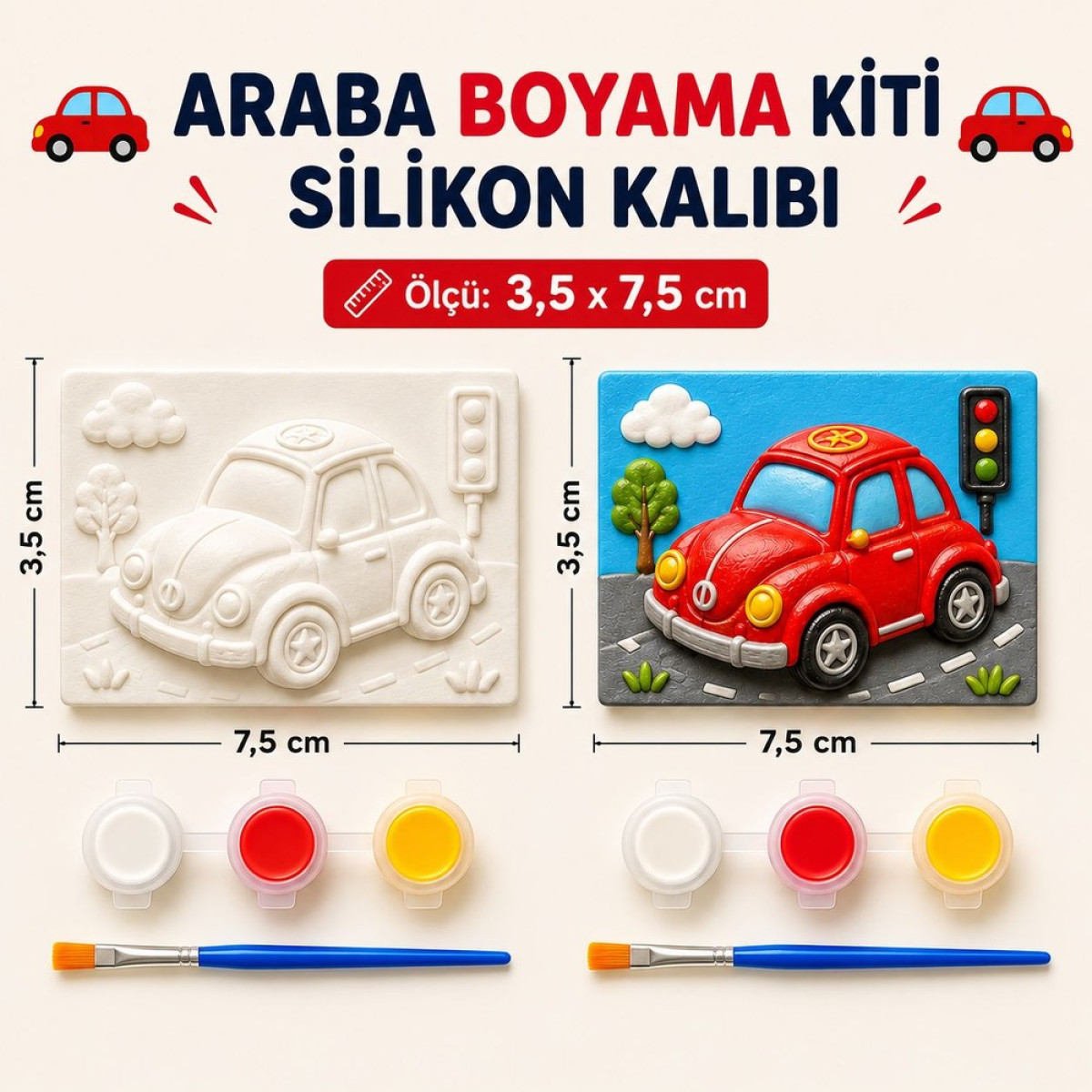 ARABA BOYAMA KİTİ SİLİKON KALIBI