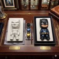 Batman Marvel Boyama Kiti Silikon Kalıp