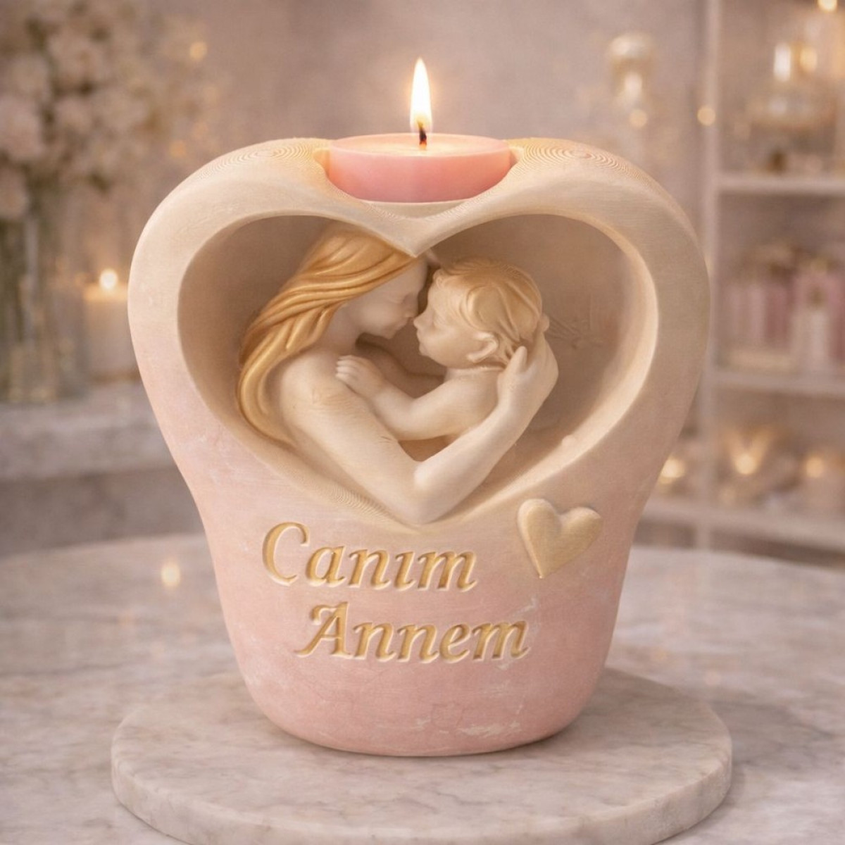 CAANIM ANNEM MUMLLUK SİİLİKON KALIP CAANIM ANNEM MUMLLUK SİİLİKON KALIP