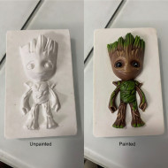 Groot Boyama Kiti Silikon Kalıp