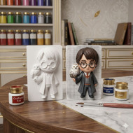 Harry Potter Boyama Kiti Silikon Kalıp