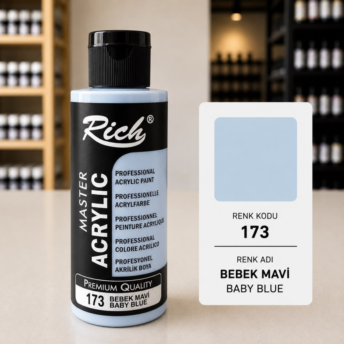 RICH AKRALIK BOYA BEBK MAVİ RICH AKRALIK BOYA BEBK MAVİ