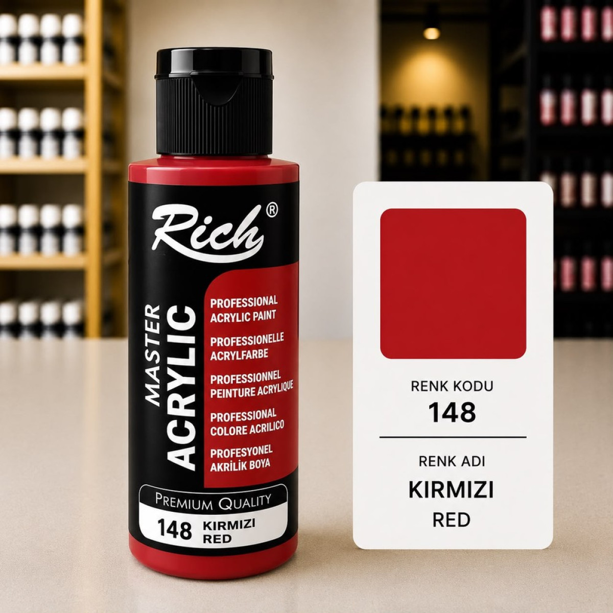 RICH AKRALIK BOYA KIRMIZI RICH AKRALIK BOYA KIRMIZI