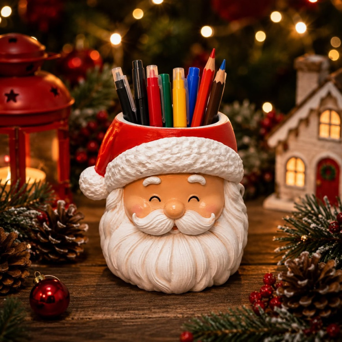 NOEL BABA KALEMLİK SİLİKON KALIBI