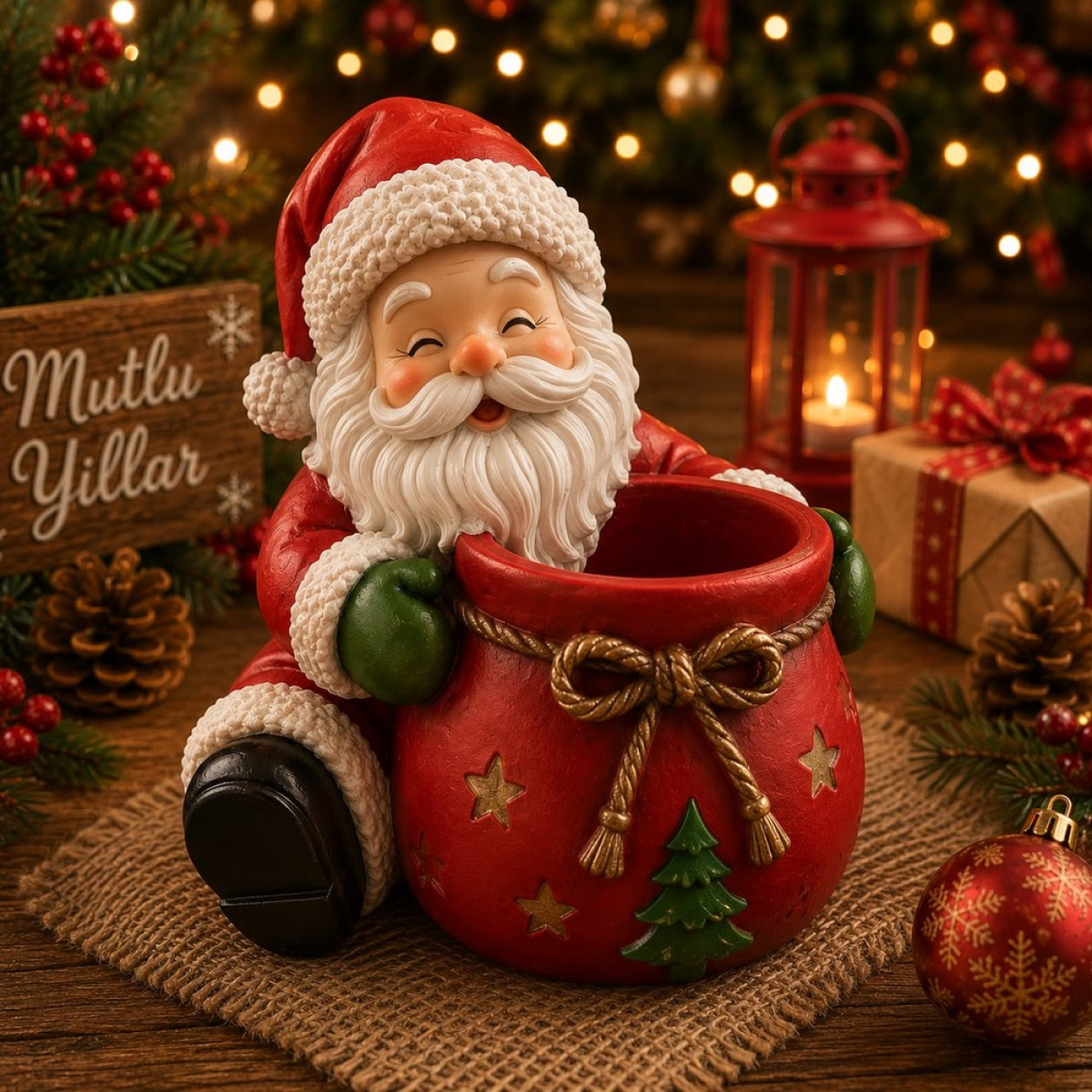 NOEL  BABA SAKSI SİLİKON KALIBI