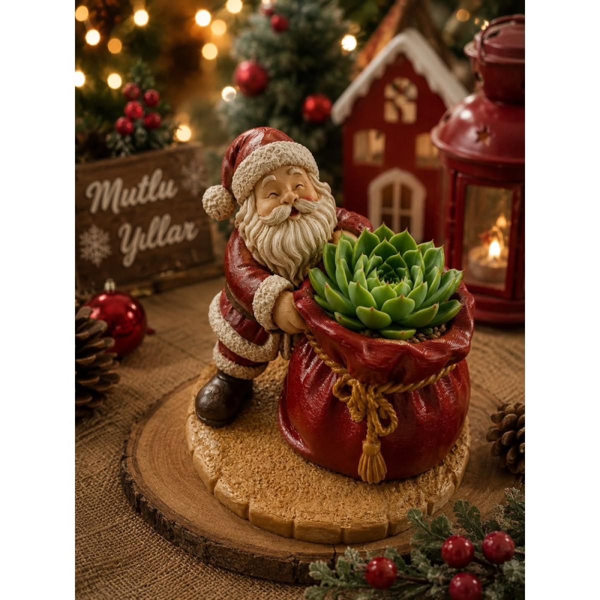 NOEL BABA SAKSI SİLİKON KALIBI NOEL BABA SAKSI SİLİKON KALIBI