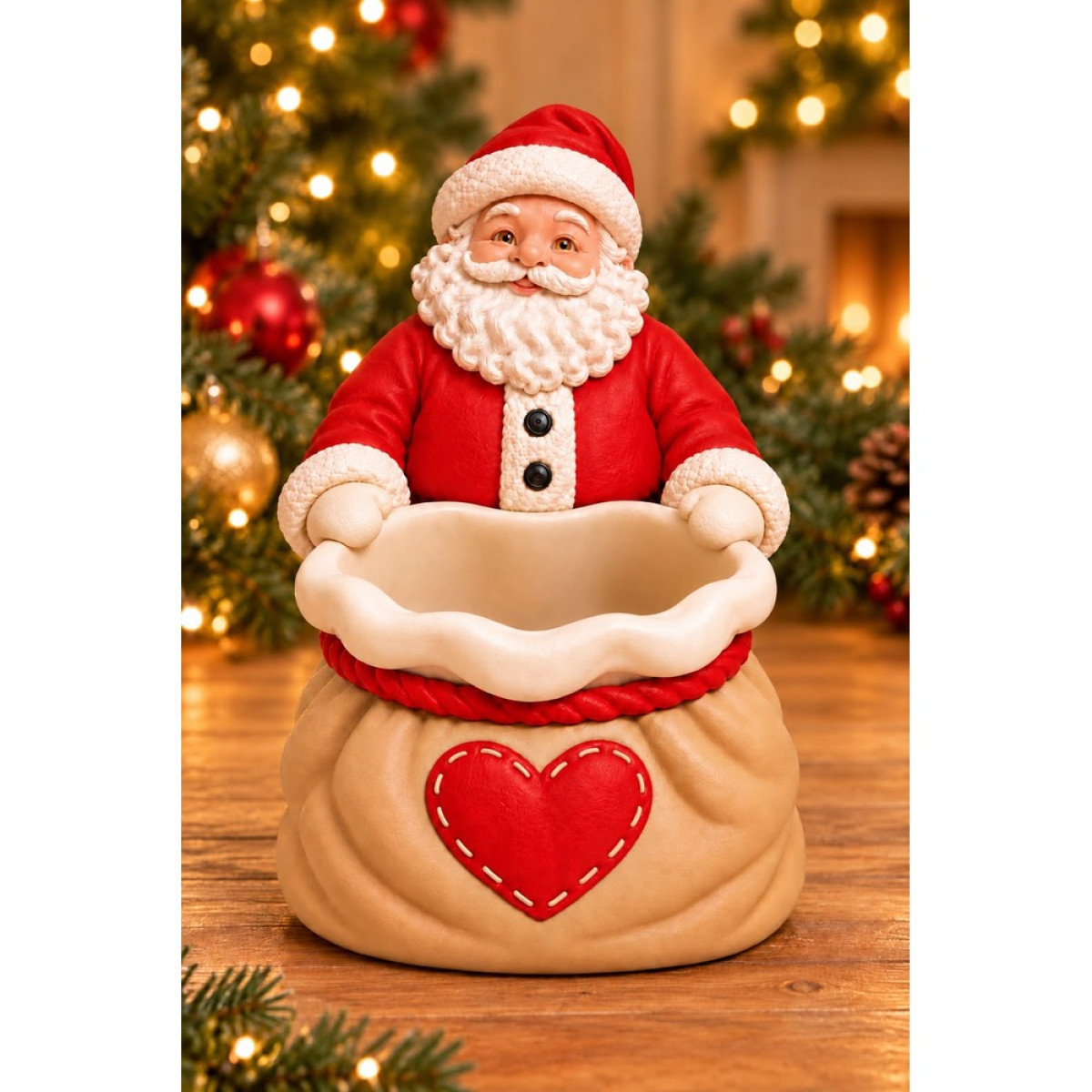 KALPLİ NOEL BABA SİLİKON KALIP