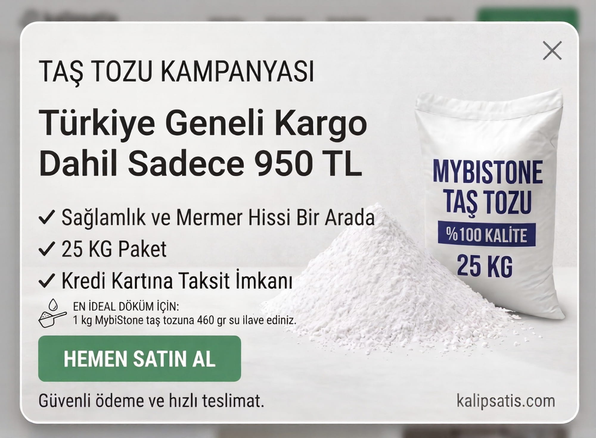 MyBiStone Taş Tozu